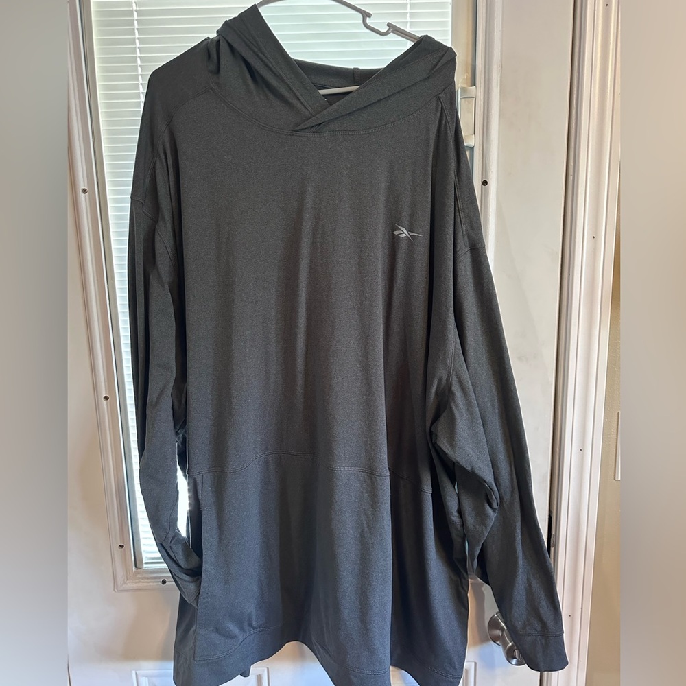 Reebok Men's Charcoal Hoodie